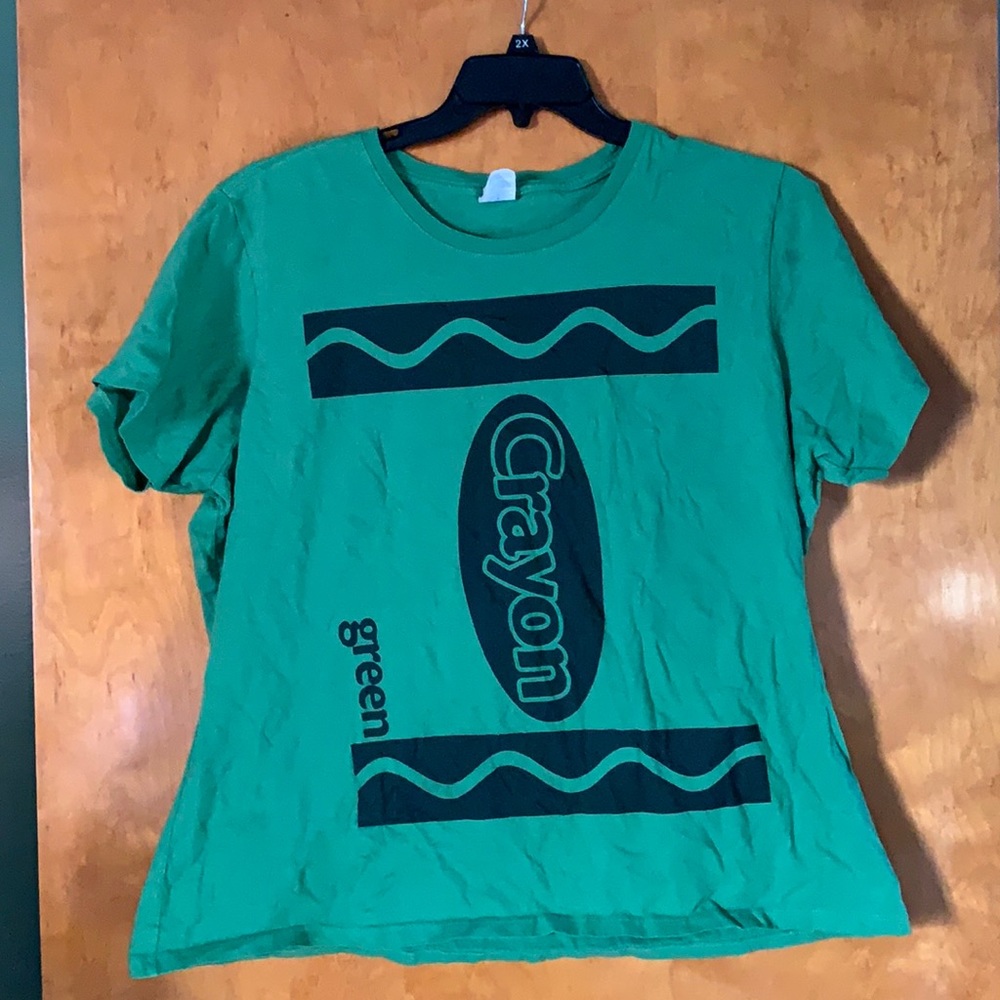 Green Crayon Shirt